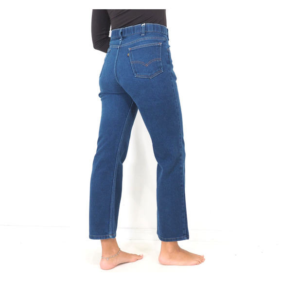 1988 Vintage Levis Blue Tab Jeans High Waisted Bootcut 36X30 Women's Size 14 - Picture 5 of 9